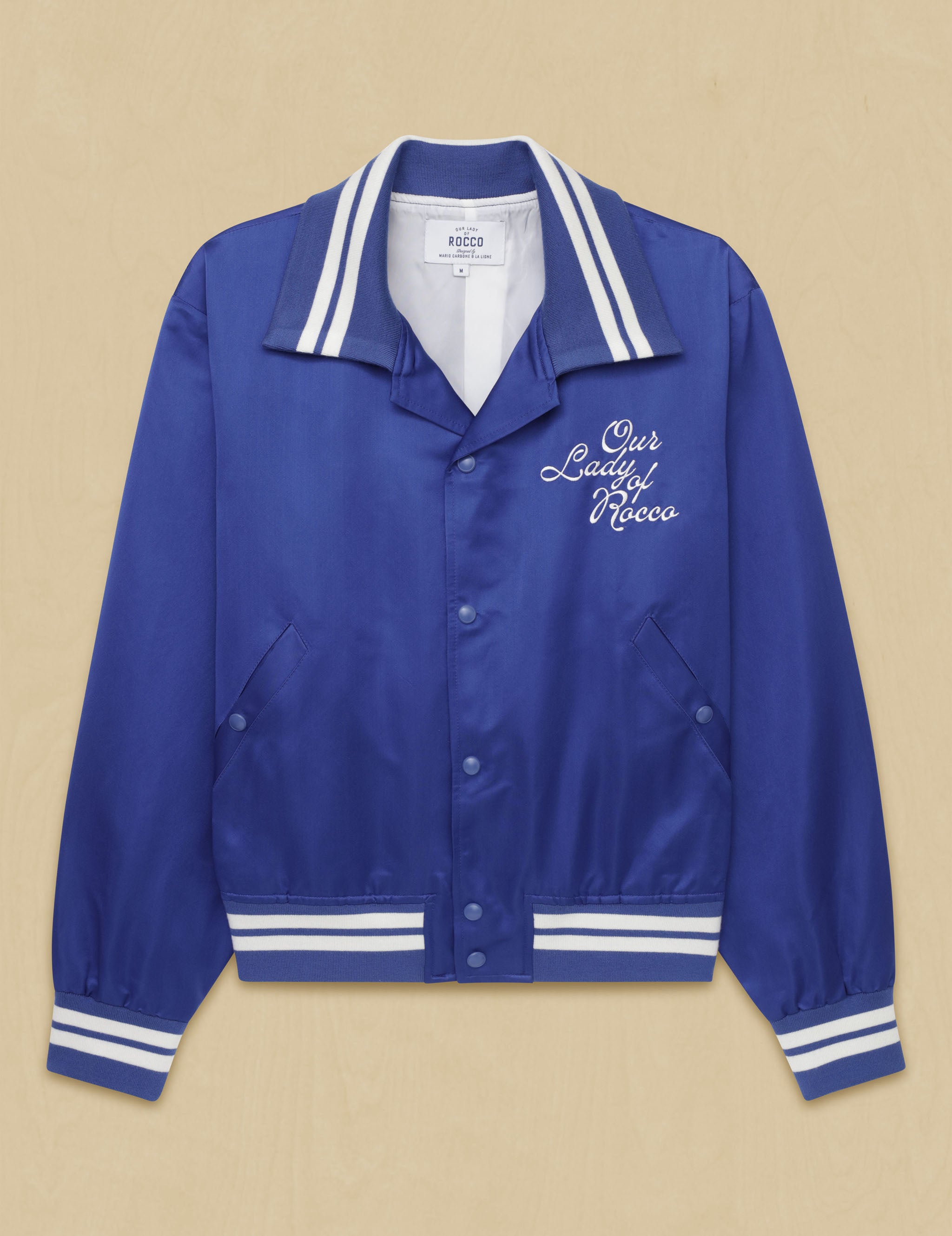 Spring Satin Bomber